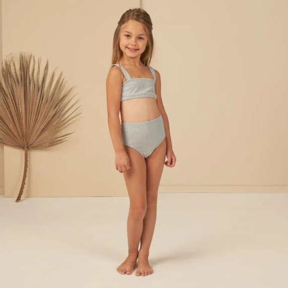 NWT - Rylee + Cru Brently Blue bikini size 2-3Y - Picture 3 of 3